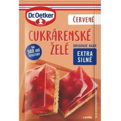 Dr. Oetker Cukrářské želé červené 360 g