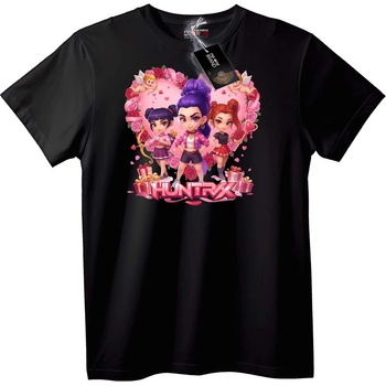 NOONEBRAND Тениска HUNTRX Любов Момичета - M, Black
