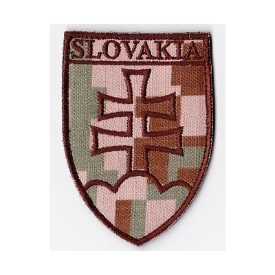 Nášivka SVK znak vz. 2007 púšť
