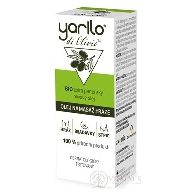 GREEN LIFE SRL YARILO di Olivio olej na masáž hráze 30 ml – Zbozi.Blesk.cz