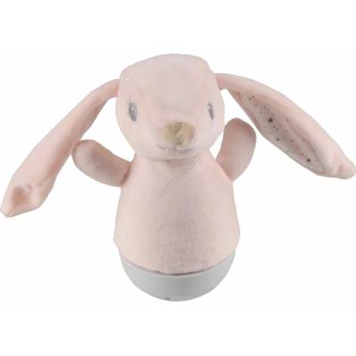 Polux LED RGB детска нощна лампа с мелодия 3xAAA/5V заек (SA1958)