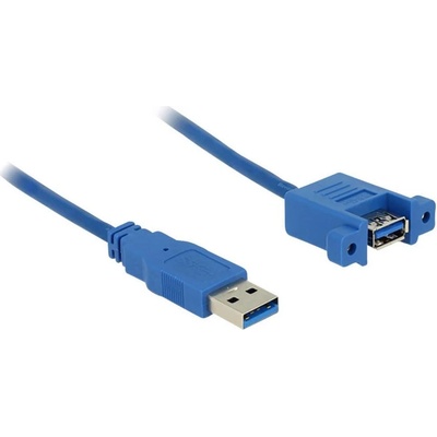 DeLock 85112 USB 3.0 Type-A samec gt, USB 3.0 Type-A samica, 1m