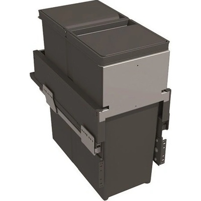 Gollinucci Výsuvný odpadkový kôš - 40 L / Antracit