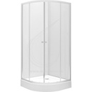 KOLO First štvrťkruhový sprchovací kút 90 cm, posuvné dvere, číre sklo ZKPG90222003