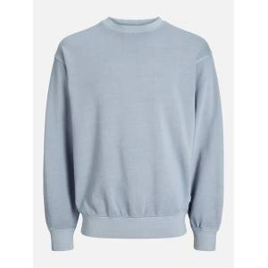 JACK & JONES Блуза Jack and Jones Men's Faded Sweat Crew Neck Sweatshirt - Chambray Blue