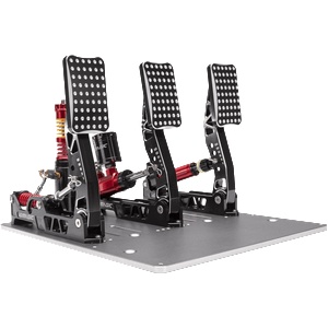 Simagic Crimson Edition Hydraulic Tri-pedal Set P2000-S100R