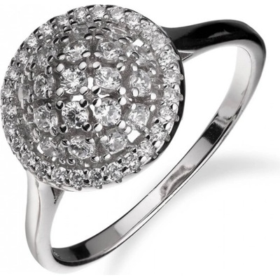 MEUCCI SS272R Stříbrný prsten se zirkony