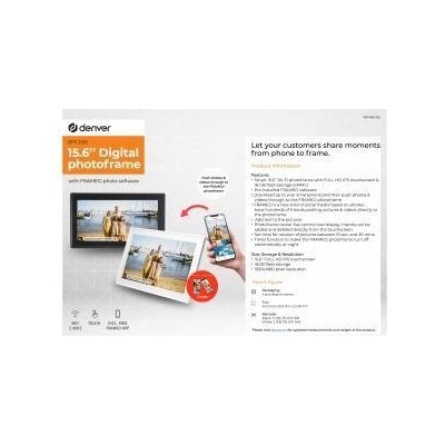 Denver Electronics Denver Frameo PFF-1515W 15.6
