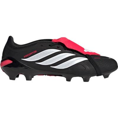 Adidas Мъжки футболни бутонки Adidas Predator Fold-Over Tongue League Firm Ground Football Boots Mens - Black/Red