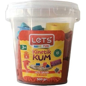 LET'S Кинетичен пясък 500 гр. Let`s L-10194 оранжев