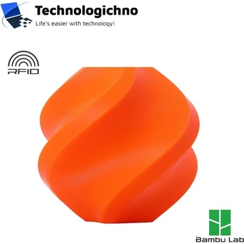 Bambu Lab PETG Basic Bambu Orange Refill No Spool (G00-A00-1.75-1000-SPLFREE)
