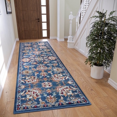 Hanse Home Collection Luxor 105634 Caracci Blue Multicolor Modrá