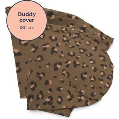 DOOMOO Poťah na multifunkčný dojčiaci vankúš Buddy Leopard Bronze