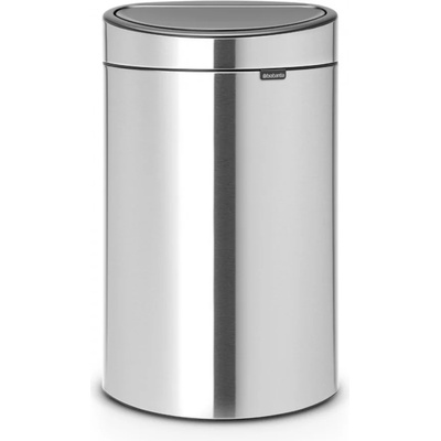 Кош за смет Brabantia Touch Bin New Recycle 23+10L, Matt Steel Fingerprint Proof (650527)