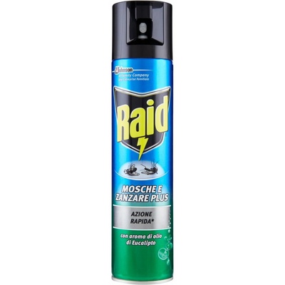 Raid proti lietajúcemu hmyzu, proti komárom a muchám 400 ml