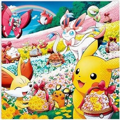 Cakesicq Papírové ubrousky Pokémon Pikatchu 16x16cm 20ks – Zboží Dáma