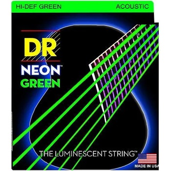 DR Strings NGA-11 HiDef Neon Струни за акустична китара (NGA-11)