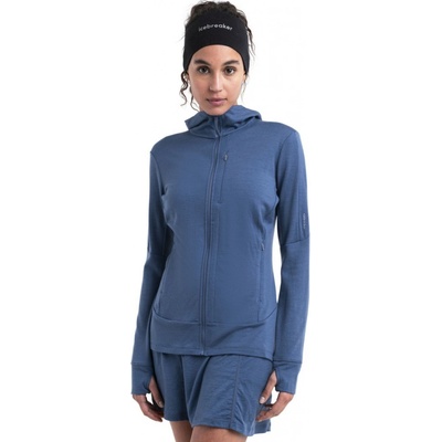 Icebreaker Quantum IV LS Zip Hood Wmns dawn