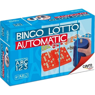 Juguetes Cayro Настолна игра Bingo Lotto: Automatic - Детска (C301)