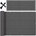 JohnGreen Балконен параван 7x1m, 150 g/m2 - Сив (SDH437-GREY)