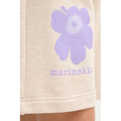 Marimekko къс панталон тип анцуг дамски от памук (95470)