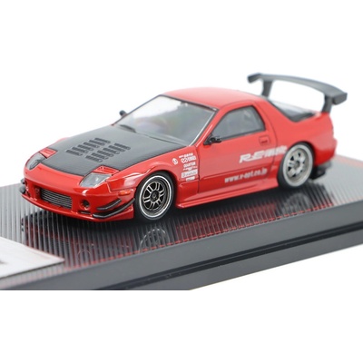 Ignition Model Mazda RX-7 FC3S RE Amemiya červená 1:64