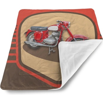 Sablio Detská deka pre bábätko Jawa panelka Vintage