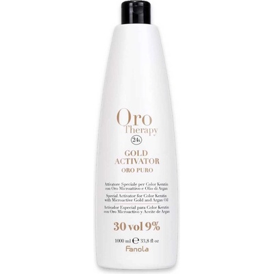 Fanola Oro Therapy Оксидант с арганово масло и кератин, 30 Vol, 1000 ml