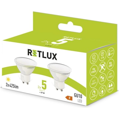 Retlux REL 36 LED GU10 2x5W