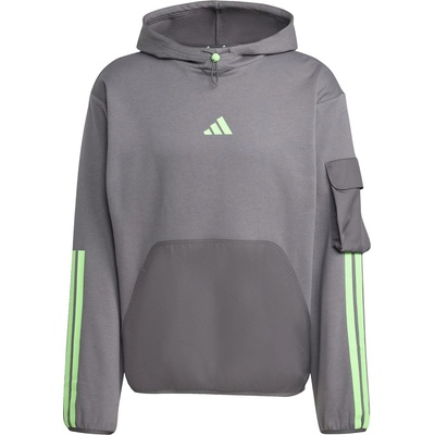 Adidas Мъжки суичър Adidas Utility Hoodie Mens - Carbon