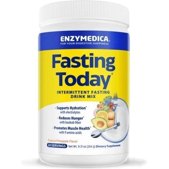 Image 1 of Enzymedica Fasting Today | EAA with Electrolytes [264 грама] Ананас