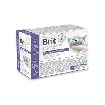 Brit VD Cat Fillets in Gravy Gastrointest 12 x 85 g