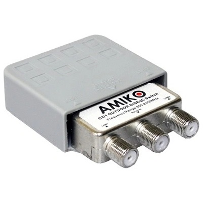 DiSEqC prepínač AMIKO 2/1 Premium outdoor