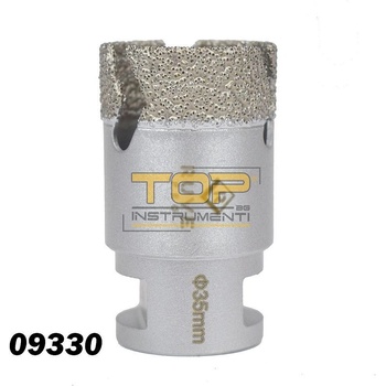 Image 1 of UNI Боркорона диамантена 35 мм, m14, за гранитогрес, фаянс, камък (uni-09330)