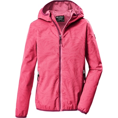killtec Детско водоустойчиво яке killtec Kid's Kos 156 Waterproof jacket - Dunkelpink - размер 176 (EU) (703-6846-0116)