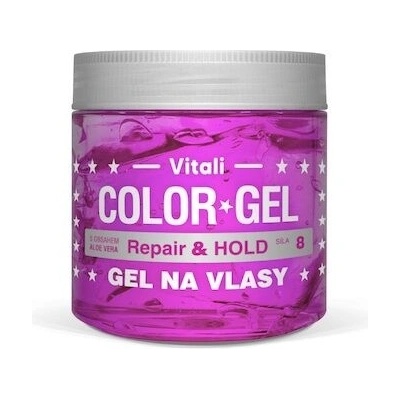 Styl Vitali Color Repair & Hold Aloe Vera tužicí gel na vlasy 390 ml