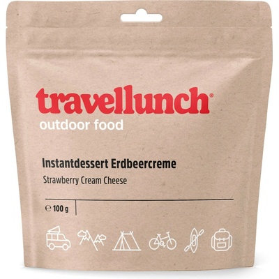 Travellunch Tvarohový krém s jahodami 100 g