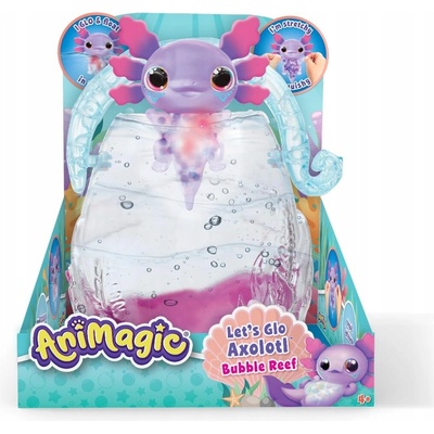 ANIMAGIC Svietiaci Axalotl v akváriu