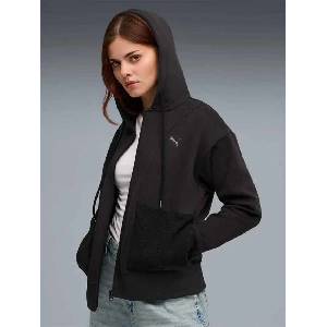 PUMA Суитшърт HER Relaxed Full-Zip Hoodie FL