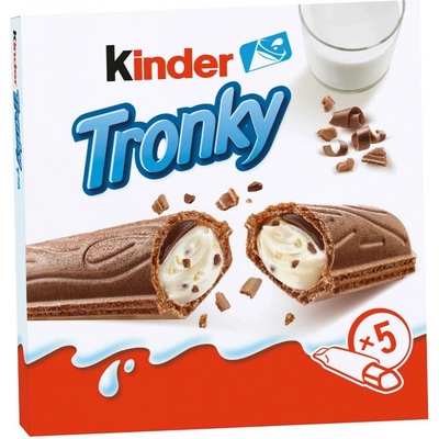 Kinder Tronky tyčinky z mléčné čokolády 5 x 18 g – Sleviste.cz