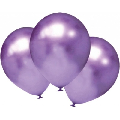 Balonky.cz Balónky chromové fialové 30 cm