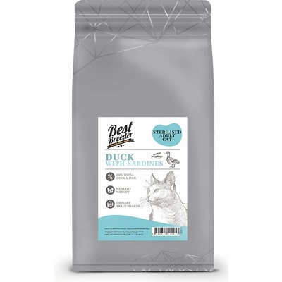 Best Breeder DELUXE Cat Duck with Sardines Sterilised Adult 5 kg