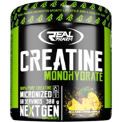 REAL PHARM Creatine Monohydrate, 300 Grams
