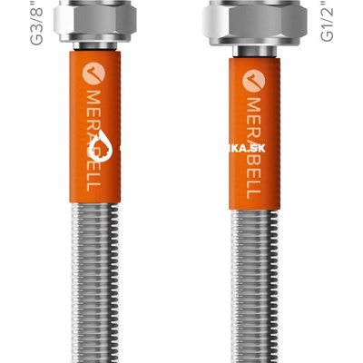 MERABELL Aqua,hadica toaletná, G3/8"-G1/2"dĺžka 50cm M0005