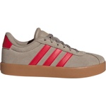 adidas Детски маратонки adidas Kid's VL Court 3.0 Sneakers - Blanch Cargo / Pure Ruby / Gold Met. - размер 33, 5 (EU) (702-3740-0820)