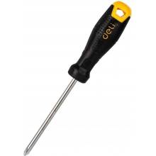 Skrutkovač krížový Deli Tools EDL626100 PH2x100mm