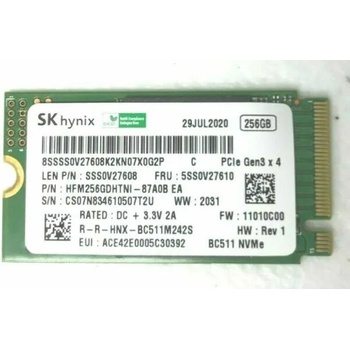 Image 1 of SK hynix BC511 256GB M.2 PCIe (HFM256GDHTNI)