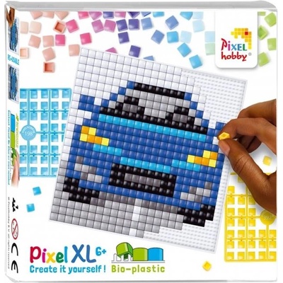 Pixelhobby Креативен комплект с пиксели Pixelhobby - XL, Кола (41064-Car)