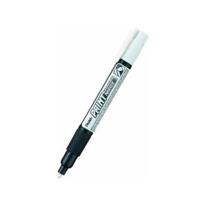 Pentel Перманентен маркер Pentel MMP20 2.9мм объл връх, бял