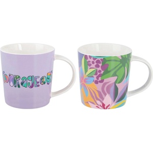 Maxwell & Williams Порцеланови чаши в комплект от 2 чаши 380 ml Be Fierce - Maxwell & Williams (DX1282)